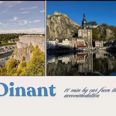 Nawal'S Belle Vue Dinant Givet Villa Waulsort Exterior photo